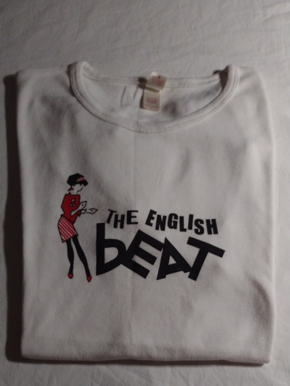 The English Beat Graphic White Tee 2003